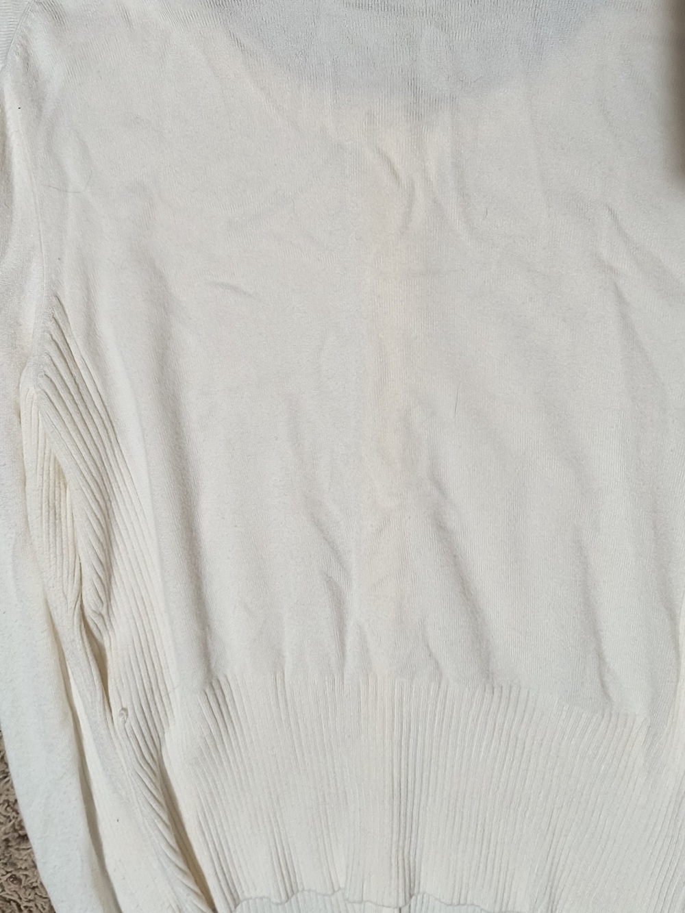 Express White Button-Front Cardigan - Picture 6 of 8